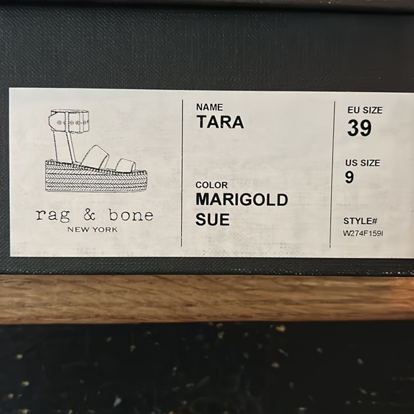 Rag & Bone Tara Size 9/39 NWT - Picture 8 of 9